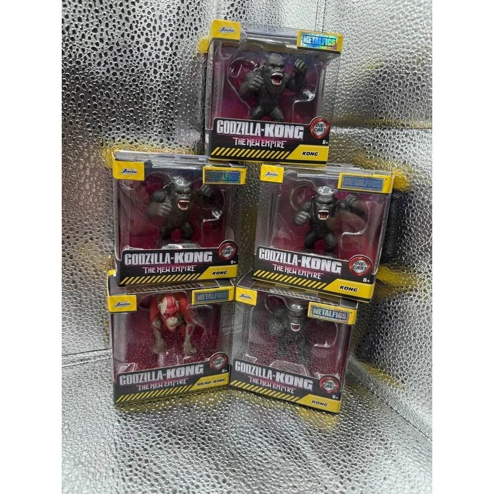 Jada Lot Of 5 Godzilla X Kong The New Empire - KONG  2.5